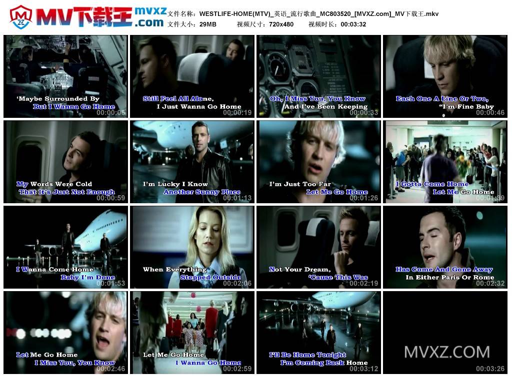WESTLIFE-HOME(MTV)_英语_流行歌曲_MC803520